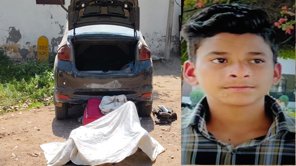Dead body of 9th class student found in suitcase kept in trunk of car in Ambala