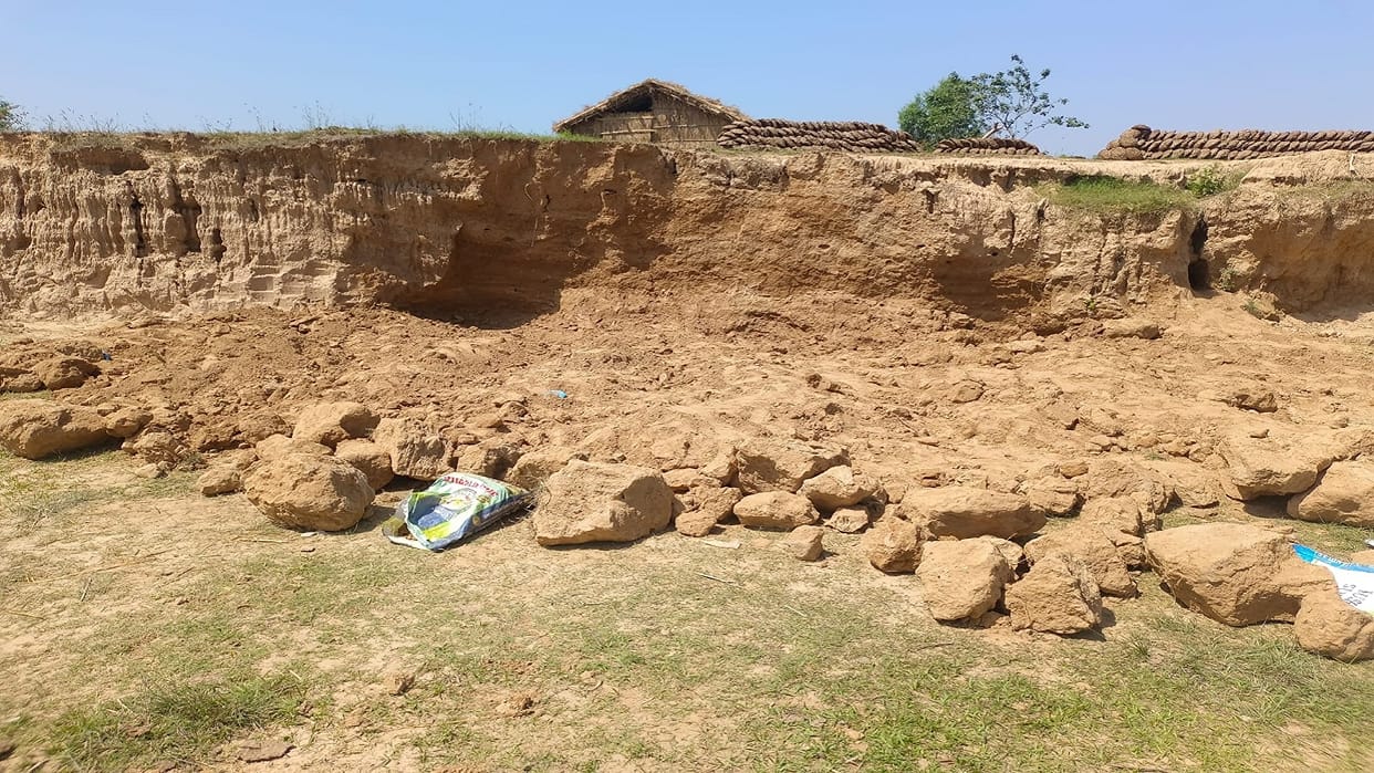 Major accident in Ratauli village of Yamunanagar, two people died due to collapse of earthen pan; six injured
