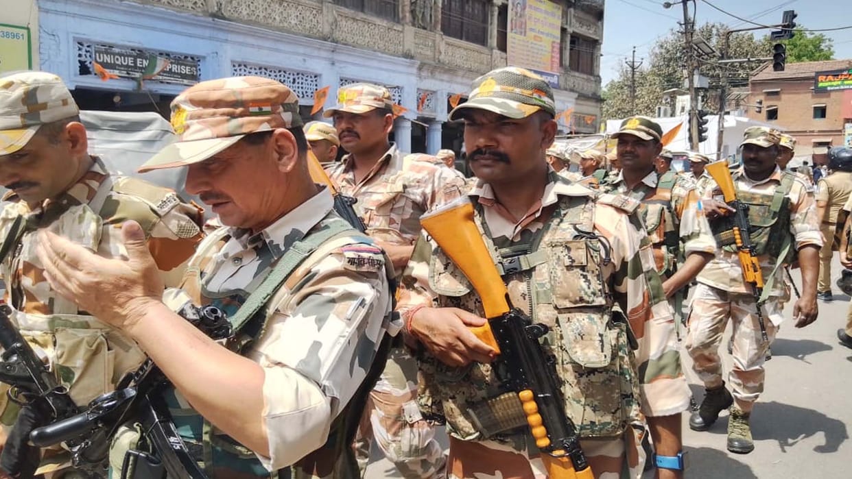 Alvida ki namaz took place under tight security, police alert