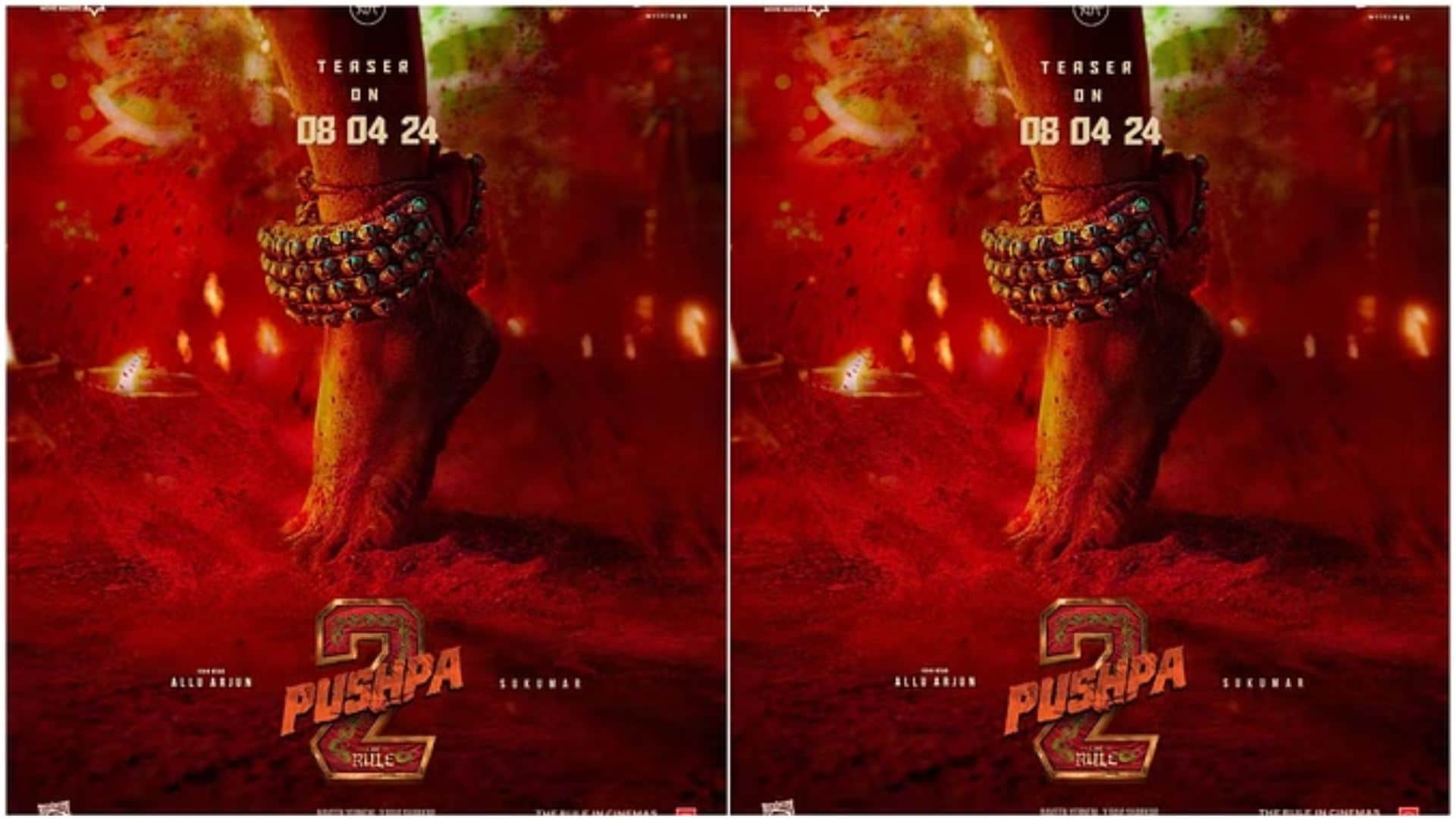 Pushpa 2 teaser release on allu arjun birthday at this time directed by sukumar also starrer rashmika mandanna