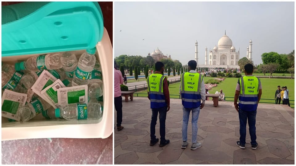 May I Help You team deployed at Taj Mahal for summer heat