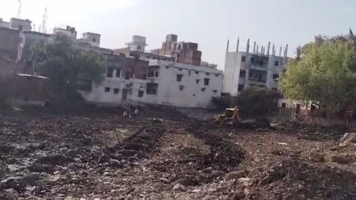 Beautification work of Sonia Pokhra varanasi begins help of Smart City