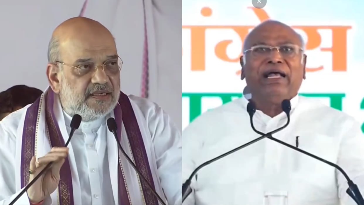 Amit Shah hits back at Mallikarjun regarding Article 370 in Kashmir