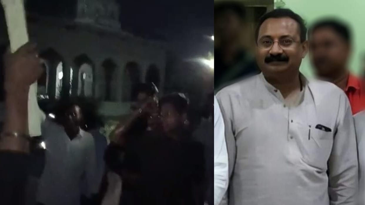 Bihar News : Slogans raised in Shekhpura against Nitish kumar minister Ashok Choudhary in lok sabha election