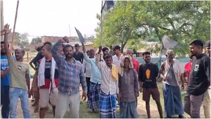 Bihar News : Slogans raised in Shekhpura against Nitish kumar minister Ashok Choudhary in lok sabha election