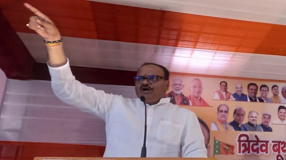 Brajesh Pathak said: Congress leaders were jailed their own government on corruption charges