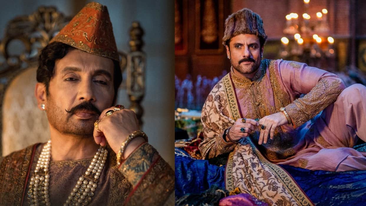 Fardeen Khan Shekhar Suman First Look goes Viral from Sanjay Leela Bhansali Heeramandi The Diamond Bazaar