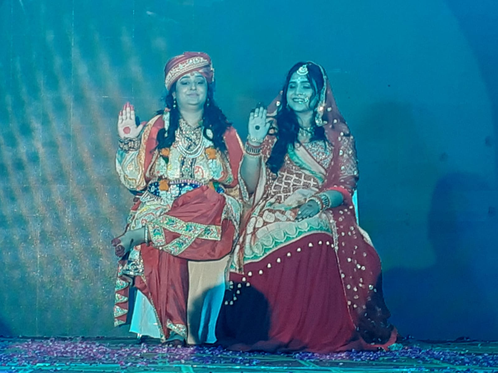 Gangaur Puja 2024 festival celebration in kashi see latest photos of Rajasthani community