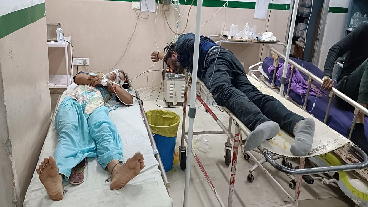 Case of swallowing poison with entire family near ADC office in Bhiwani, couple died during treatment