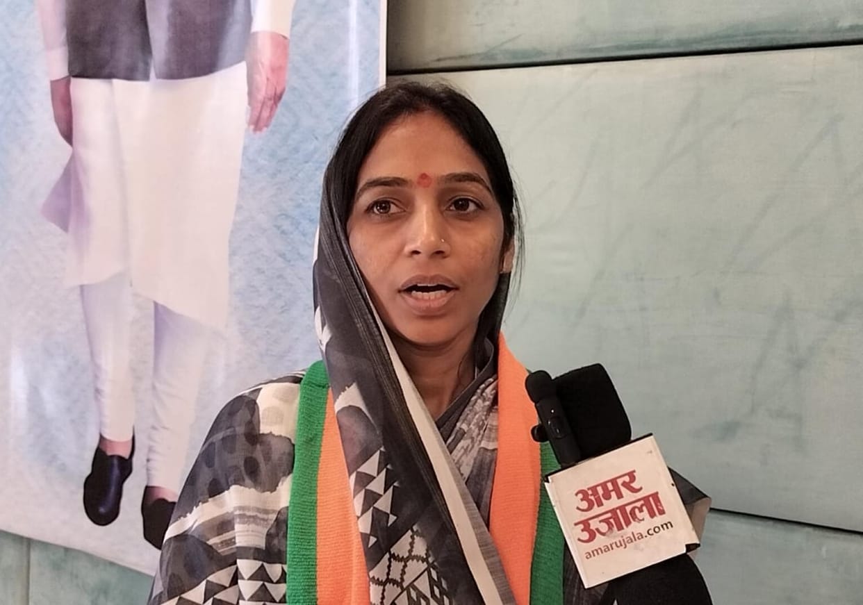Loksabha Election: Jhabua BJP candidate Anita Chauhan said - I got the ticket because of activism, not nepotis