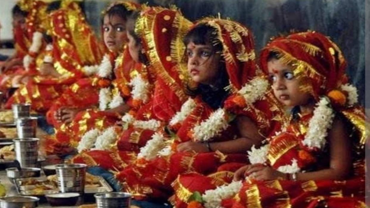 Ujjain Shakti will be worshiped like this Swarnim Bharat Manch will worship the feet of 909 girls
