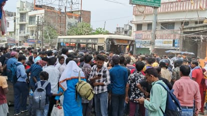 Muzaffarpur: Innocent child who went for Eid shopping was crushed by a bus, died on spot