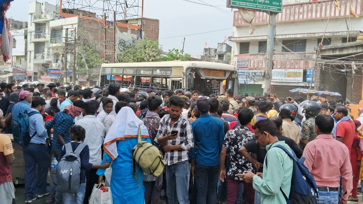 Muzaffarpur: Innocent child who went for Eid shopping was crushed by a bus, died on spot