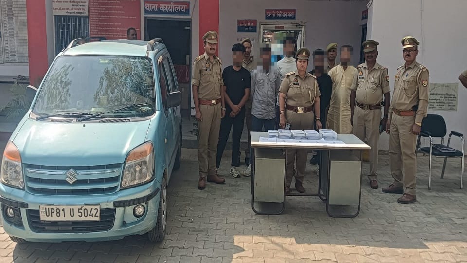 Five people arrested for planning robbery in a closed brick factory