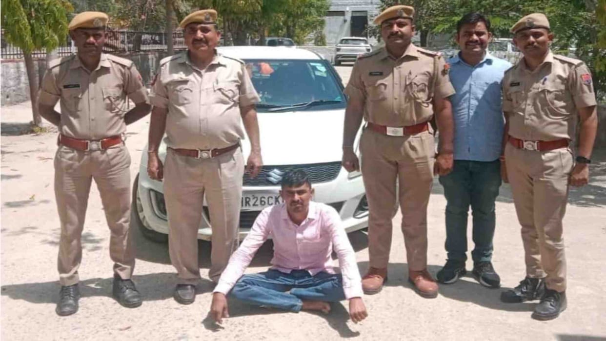 Sirohi News: Opium milk worth Rs 8 lakh being transported in Swift car seized