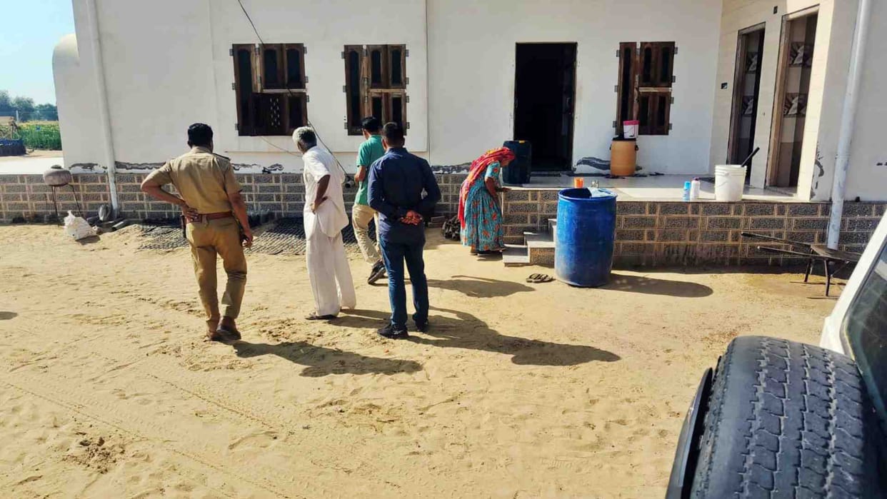 Bikaner News: NIA reached gangster Rohit Godara's house for the second time in a month.
