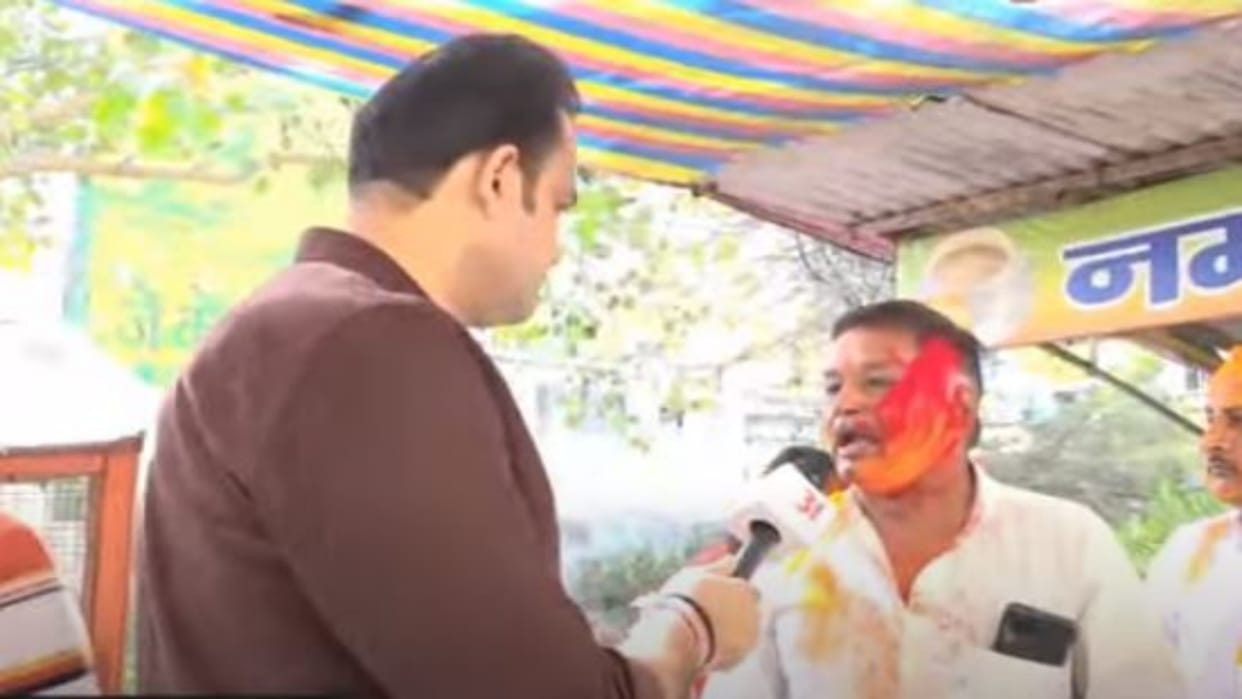 Satta Ka Sangram: Voters celebrating the festival of Rangteras discussed, demanded to remove unemployment