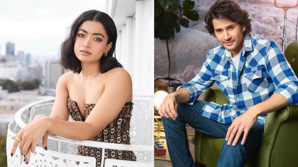 Rashmika Mandanna reacts to her Look from pushpa 2 being compared to Mahesh Babu in Guntur Kaaram know details