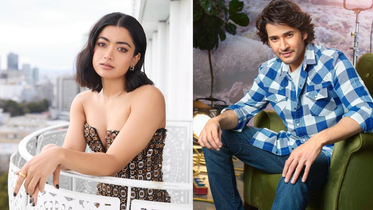 Rashmika Mandanna reacts to her Look from pushpa 2 being compared to Mahesh Babu in Guntur Kaaram know details