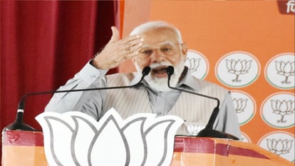 PM Rally in Saharanpur: Prime Minister Modi said imprint of Muslim League in Congress manifesto