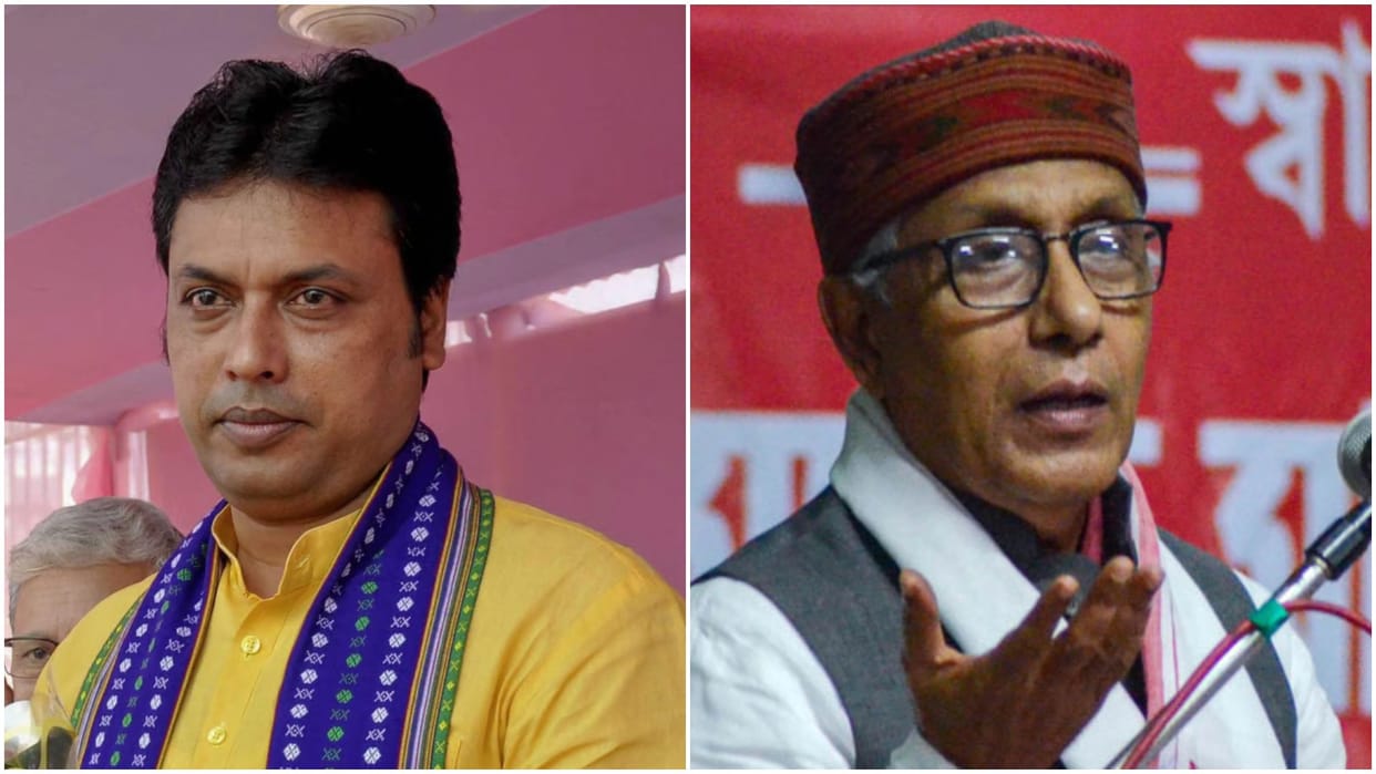 Tripura Former CM Bipal Deb tells Manik Sarkar to leave CPM Congress Alliance and join BJP news and updates