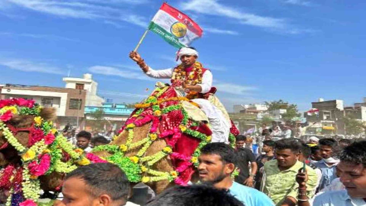 Udaipur: Animal cruelty notice issued to Bharatiya Adivasi Party candidate Rajkumar Rot.