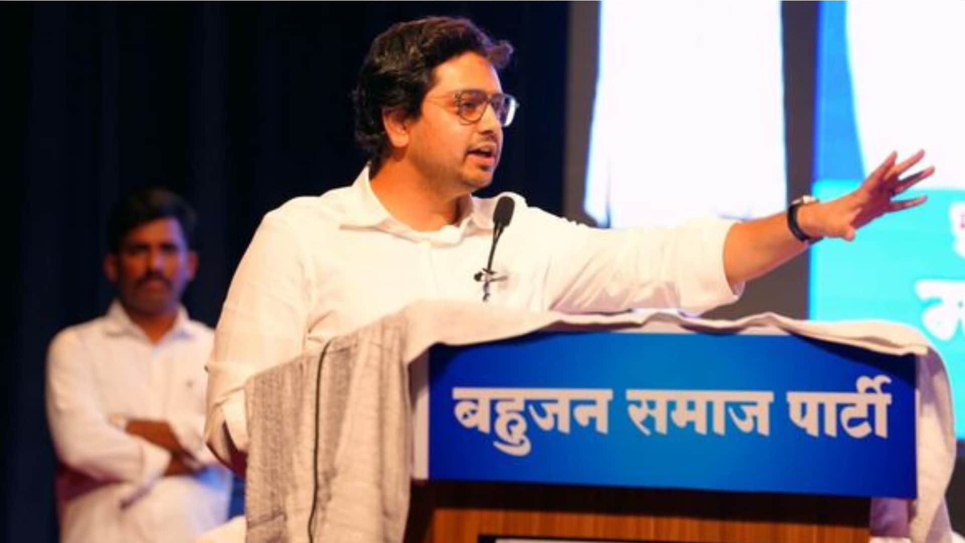 BSP Akash Anand started election campaign like a  well politician, hit back at Chandrashekhar