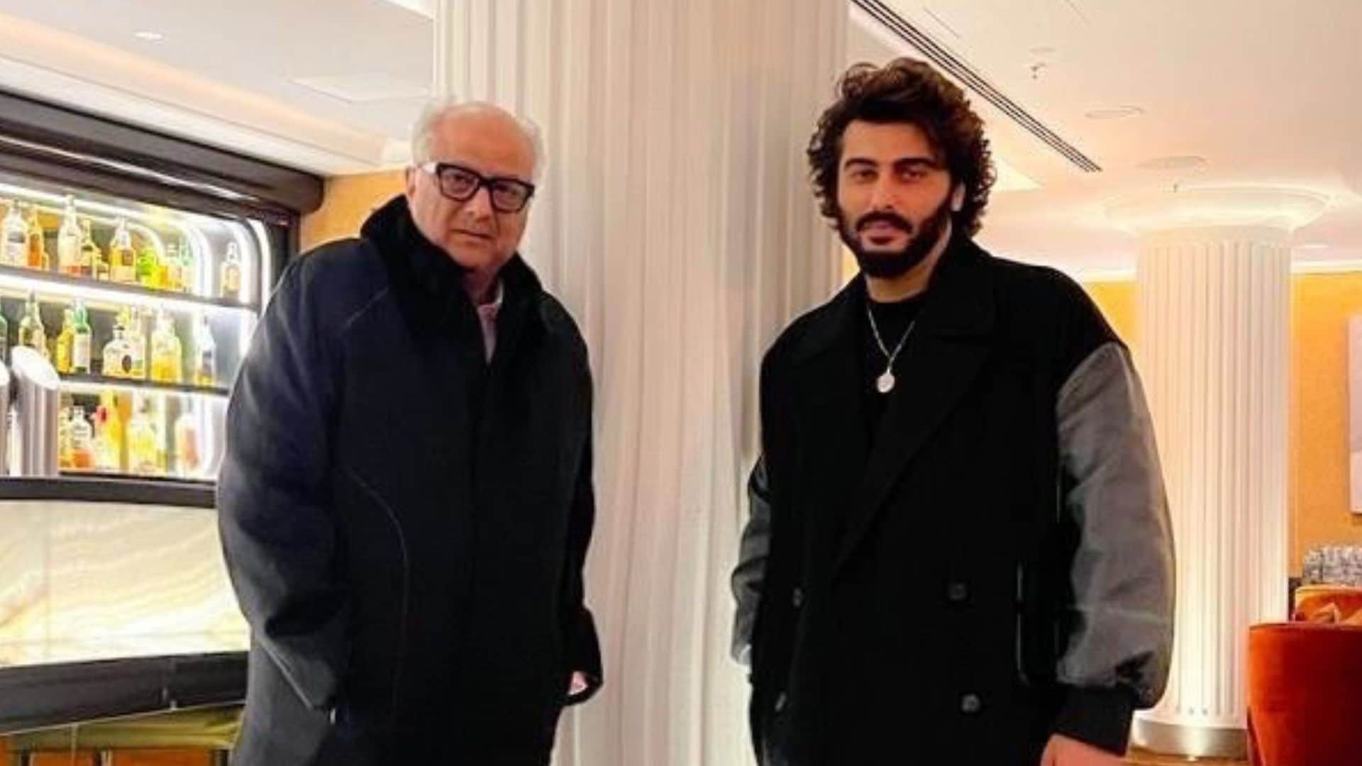 Singham Again Actor Arjun Kapoor Glad He make Father Boney Kapoor Happy on birthday