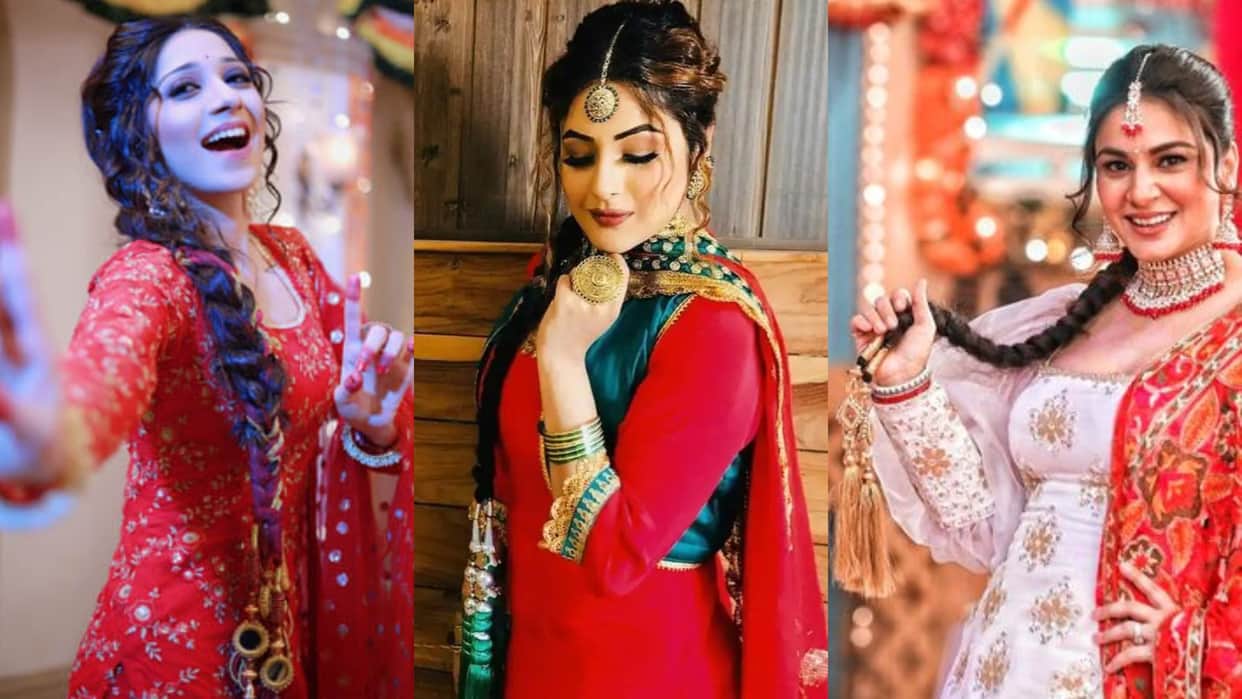 Baisakhi 2024 how to use paranda with your hair in hindi