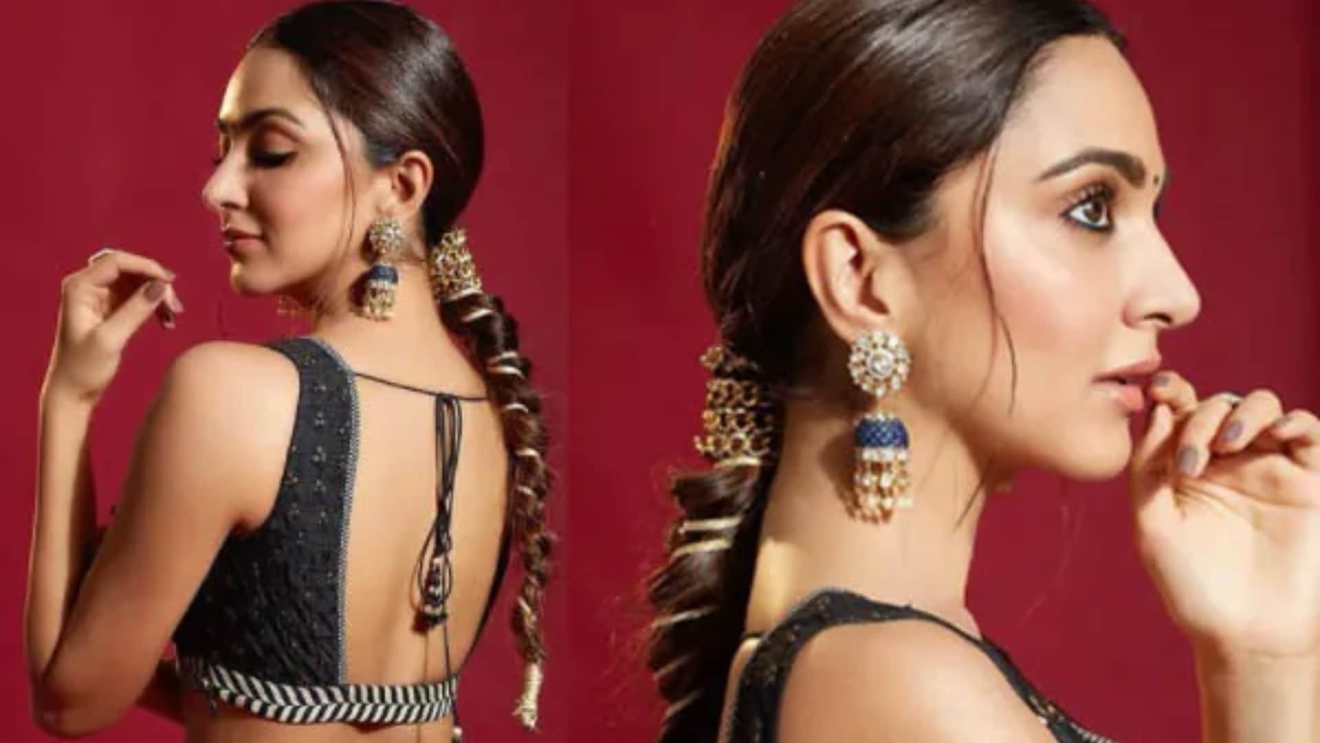Baisakhi 2024 how to use paranda with your hair in hindi