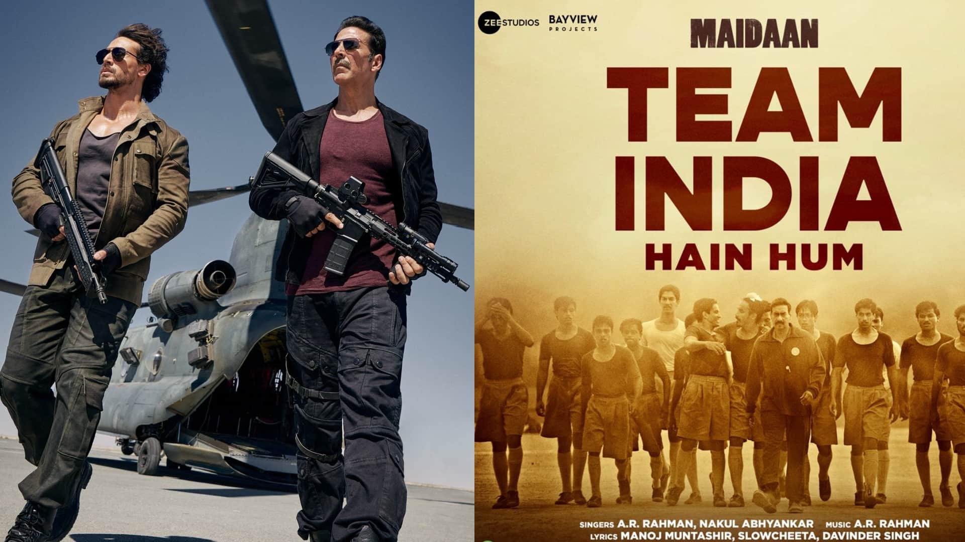 Akshay Kumar Bade Miyan Chote Miyan vs Ajay Devgn Maidaan box office Advance Booking Details