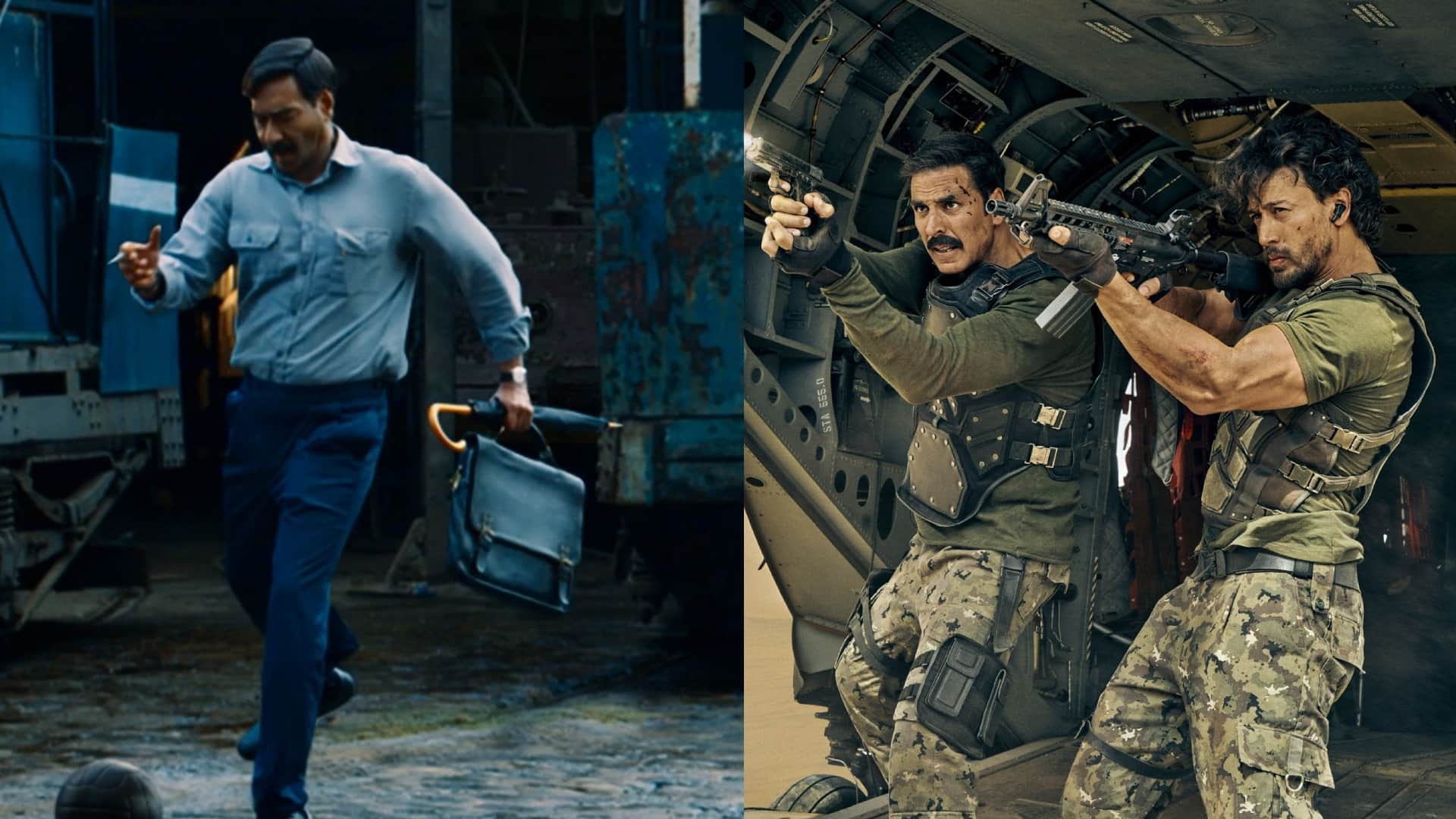 Akshay Kumar Tiger Shroff Bade Miyan Chote Miyan takes lead in Advance booking over Ajay Devgn Maidaan