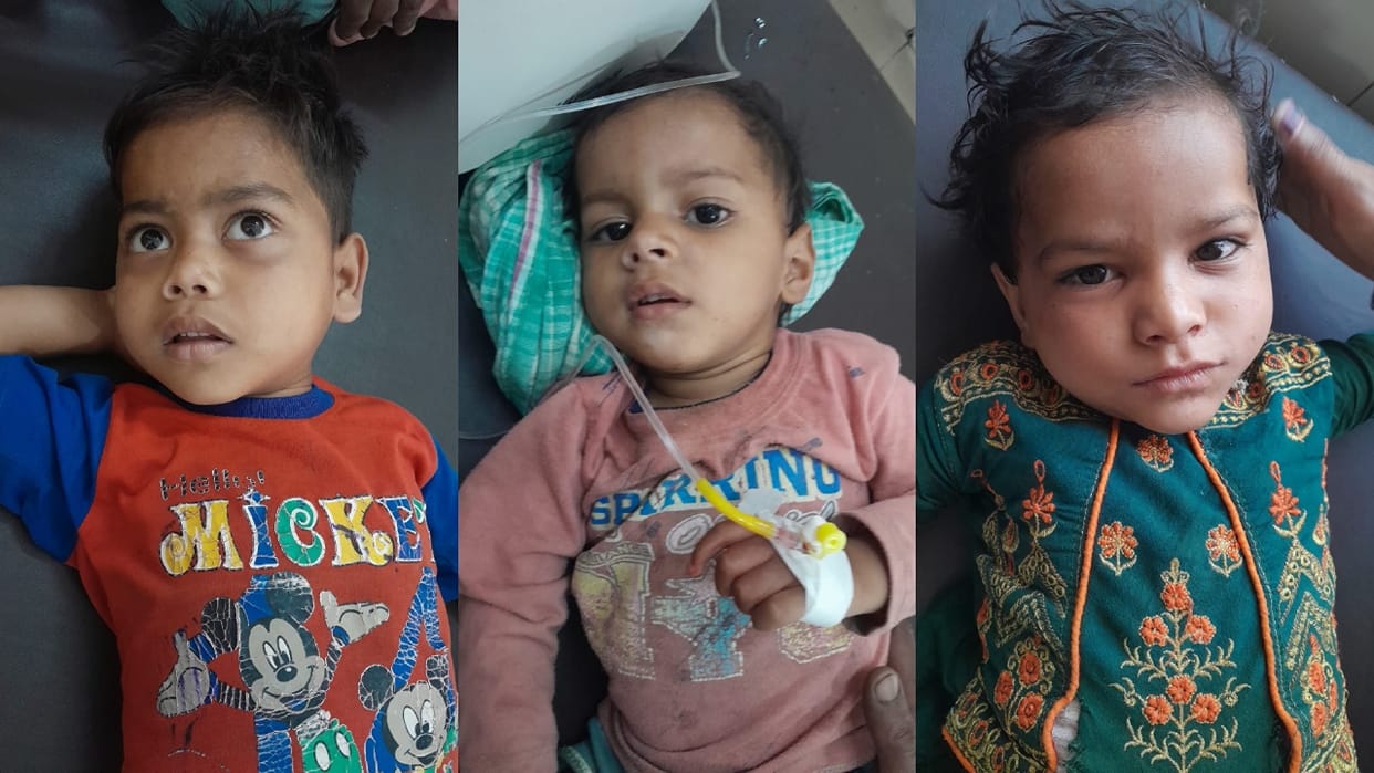 Four children unconscious after consuming poisonous substance in budaun