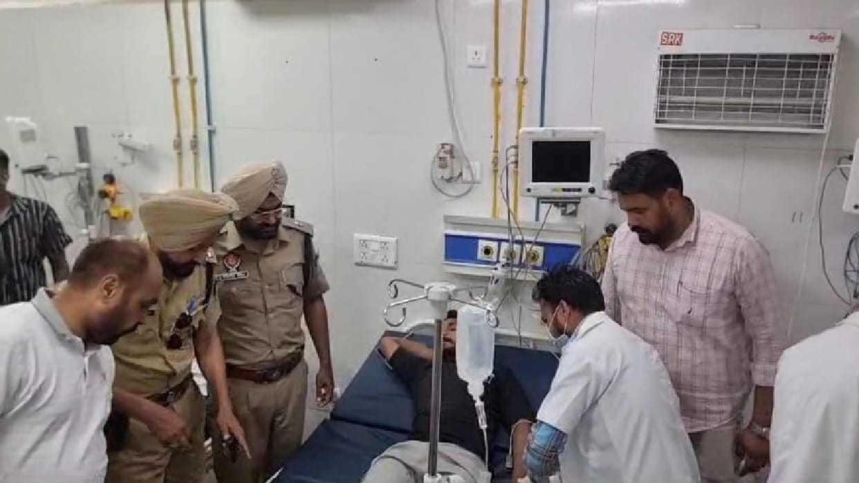 Encounter between Faridkot police and gangsters in Punjab, two miscreants caught