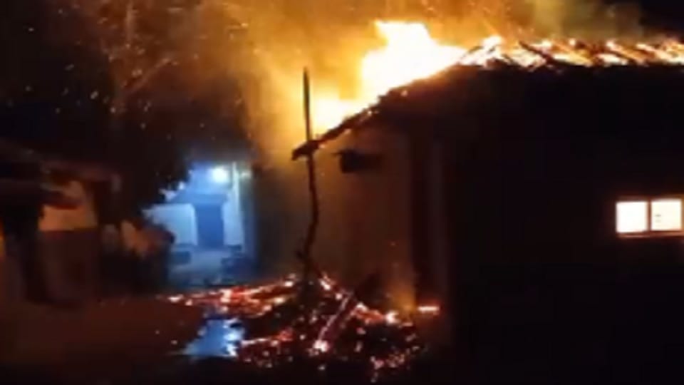 GPM Fire News House fire in Pendra police station area