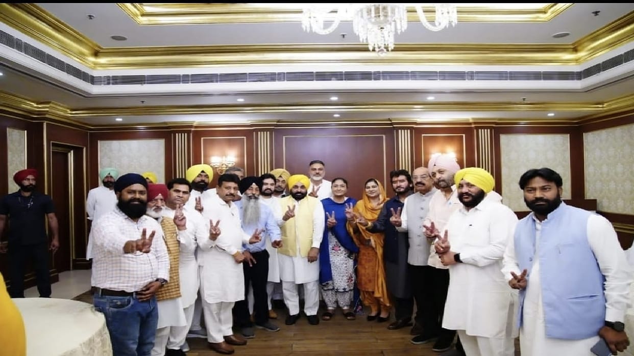 Punjab CM Mann reached Jalandhar to revive workers After Sushil and Sheetal left party