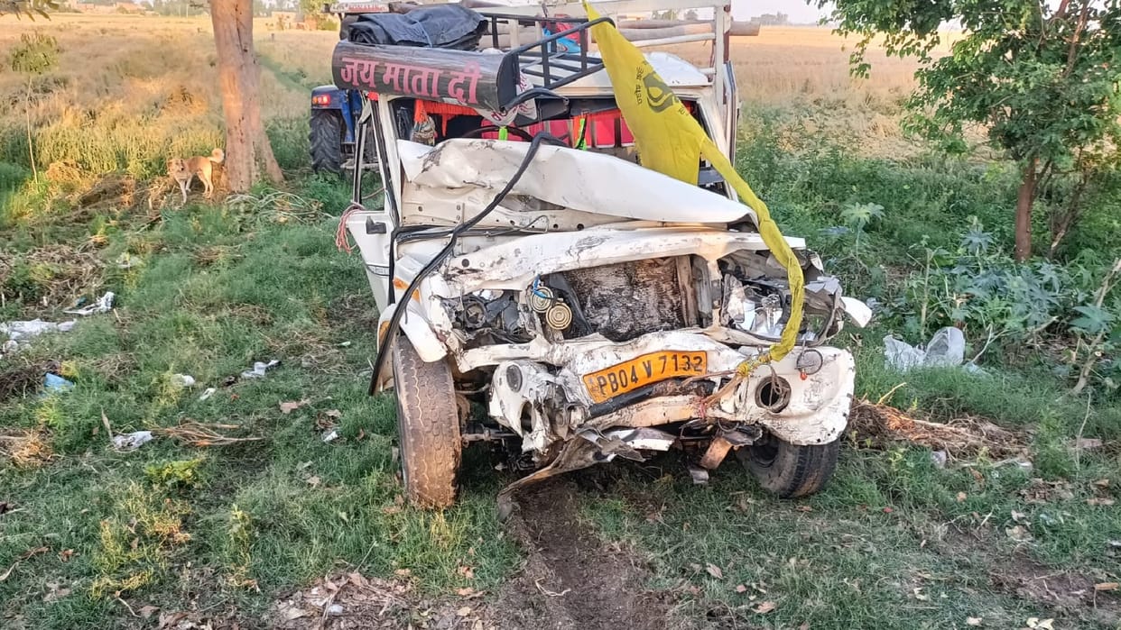 Passengers died in collision between pickup and car in Fattudhinga Kapurthala
