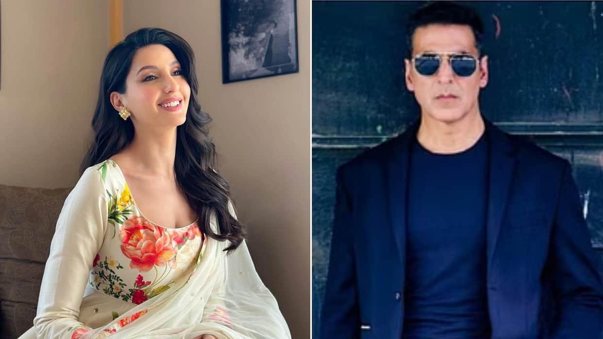 Madgaon Express Actress Nora Fatehi Reacts on Akshay Kumar Calling Her Gujarati I take care of Everyone