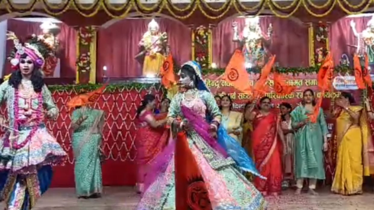 Hindu Nav Varsh welcomed with songs and music in varanasi
