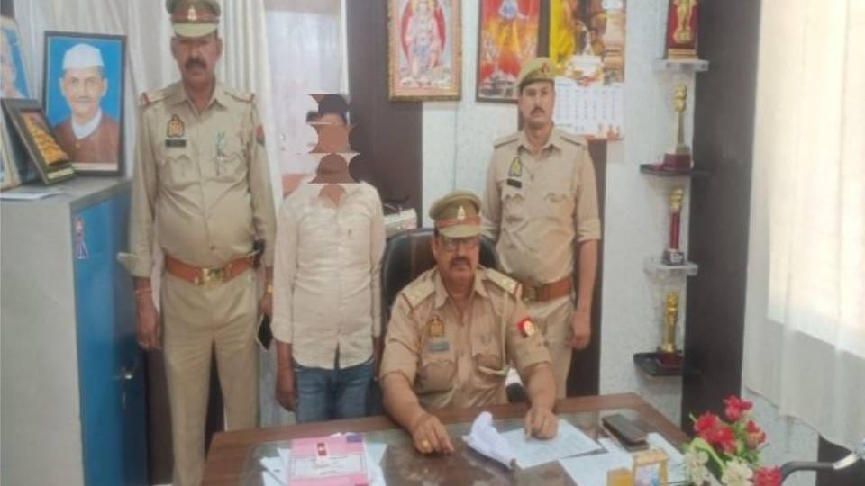 Police arrested criminal carrying reward of 15 thousand in Mainpuri