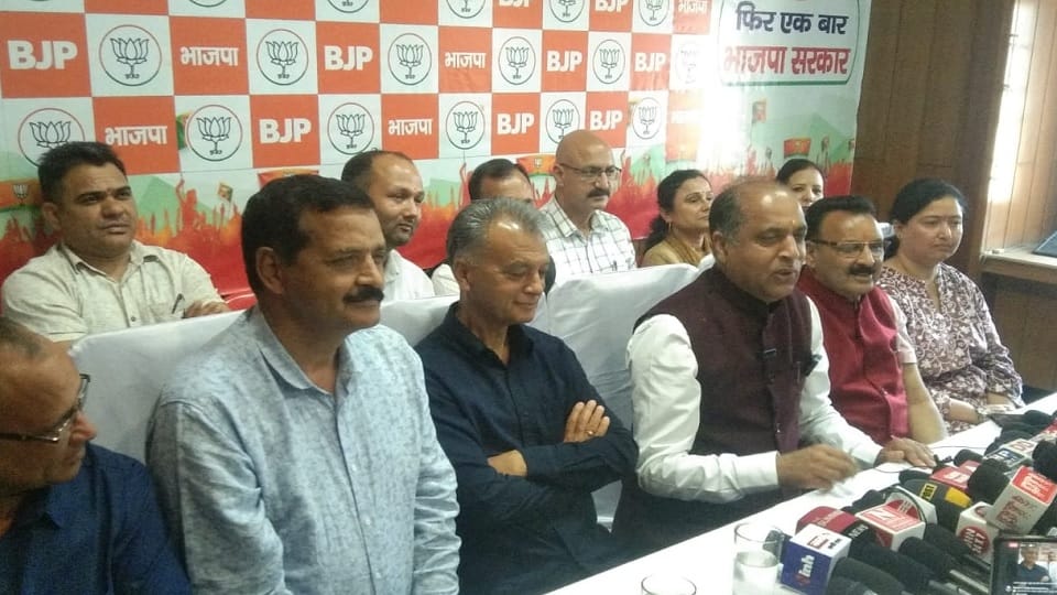 Jairam Thakur said that Congress has lost the moral right to remain in power