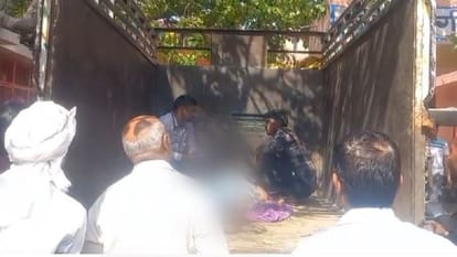 Father and brother shot dead the girl were burning the dead body police arrived