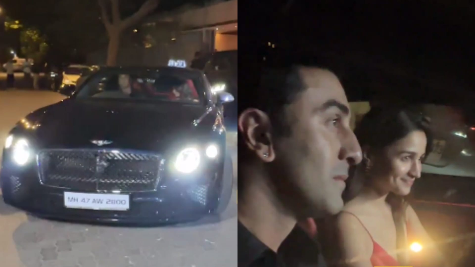 Ramayan Actor Ranbir Kapoor Seen with Alia Bhatt in his new Bentley continental gt car deets Inside