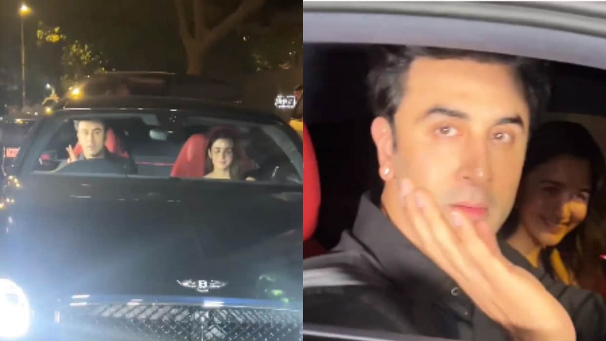 Ramayan Actor Ranbir Kapoor Seen with Alia Bhatt in his new Bentley continental gt car deets Inside