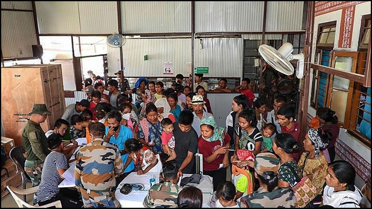 Lok Sabha Polls in Manipur displaced persons to vote from relief camps news in hindi