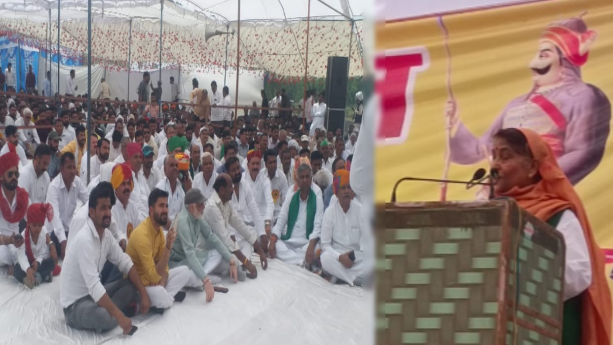 Kshatriya Swabhiman Mahakumbh in Nanauta, Saharanpur, discuss over many issues