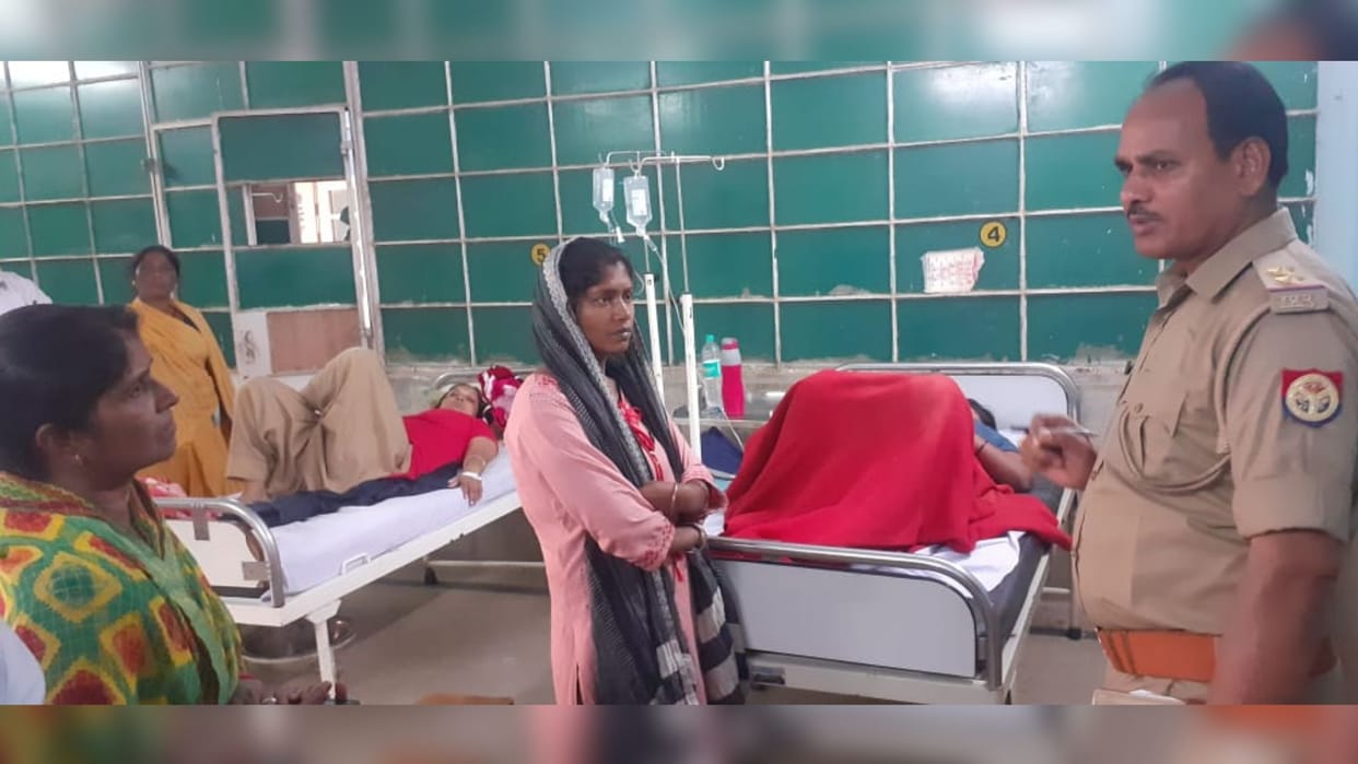 Husband attacks wife preparing for police recruitment in sonbhadra