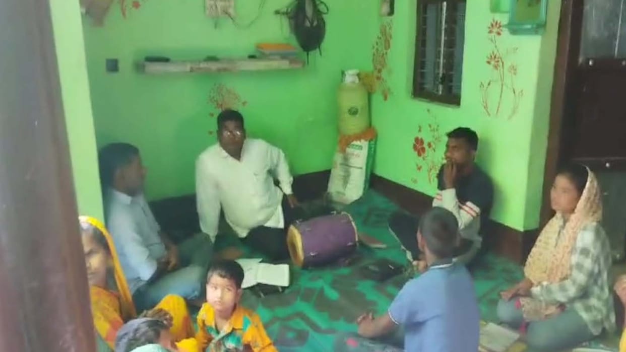 Three people, including a teacher who was carrying out religious conversion, were caught