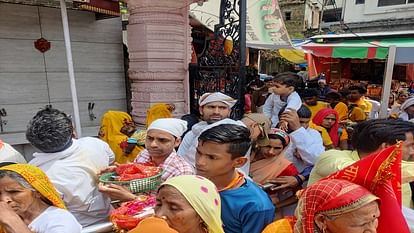 Shimla: Navratri from april 9, Shaktipeeth started getting decorated with colorful flowers