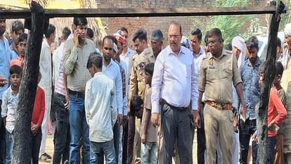 Hathras News: घेर में अचानक लगी आग, तीन भैंस और एक पड़िया जिंदा जले sudden fire in gher